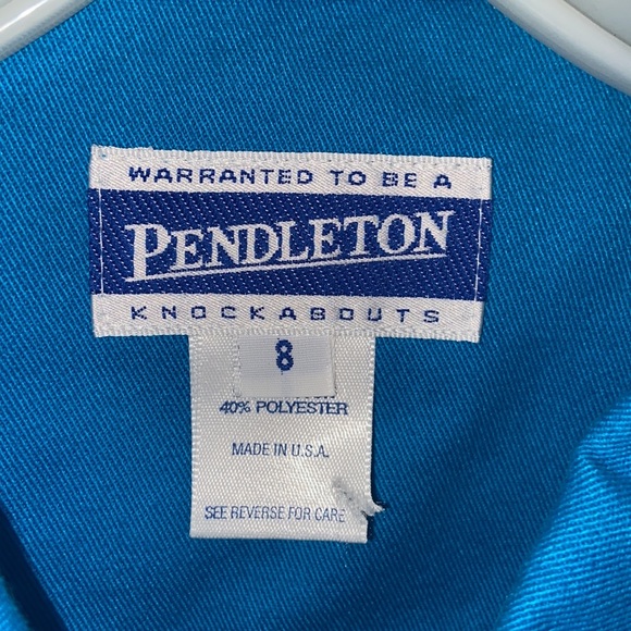 Vintage Pendleton Knockabouts South Beach Blue Vest - Picture 2 of 5